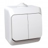 Выключатель 2-кл. IP44 Schneider-Electric Cedar Plus (16А, белый) WDE000550