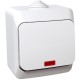 Выключатель 1-кл. с подсветкой IP44 Schneider-Electric Cedar Plus (16А, белый) WDE000514