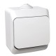 Выключатель 1-кл. проходной IP44 Schneider-Electric Cedar Plus (16А, белый) WDE000560