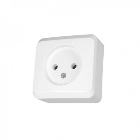 Розетка без заземления Schneider-Electric Prima (16А, белый) WDE001000