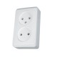 Розетка двойная без заземления Schneider-Electric Prima (16А, белый) WDE001040
