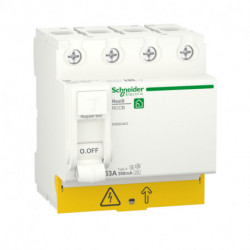 УЗО RESI9 Schneider-Electric 63 A, 300 мА, 4P, тип А R9R65463