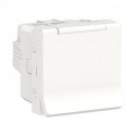 Розетка Schneider-Electric Unica New (16А, с з/к, 2-мод, белый) NU303718TA