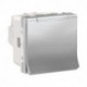 Розетка Schneider-Electric Unica New (16А, с з/к, алюминий) NU303730TA