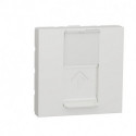 Розетка компьютерная Schneider-Electric Unica New (RJ45, 2-мод, кат. 6е, UTP, белый) NU341518