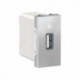 Розетка USB Schneider-Electric Unica New (1 USB тип A 5 В DC 1 A, алюминий) NU342830