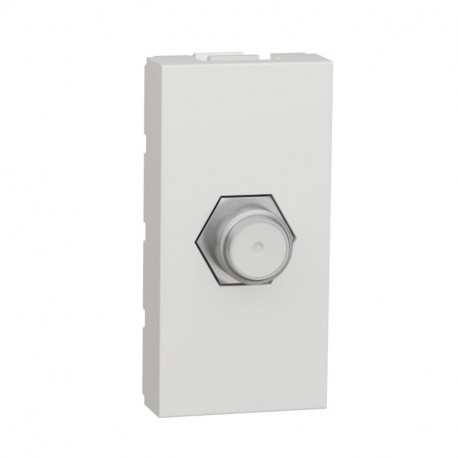 Розетка TV Schneider-Electric Unica New (1-мод, TV, белый) NU346818