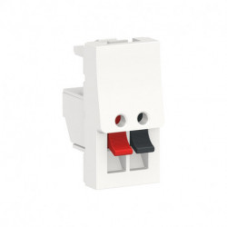 Розетка аудио Schneider-Electric Unica New (1-мод, белый) NU348718