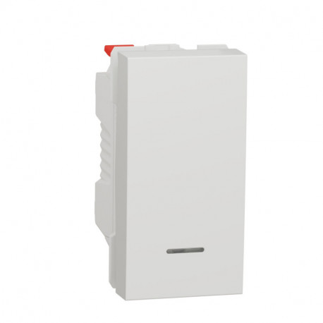 Выключатель 1-кл. Schneider-Electric Unica New (1-мод, белый) NU310618N