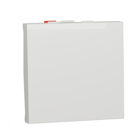 Выключатель 1-кл. проходной Schneider-Electric Unica New (2-мод, белый) NU320318