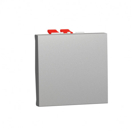 Выключатель 1-кл. перекрестный Schneider-Electric Unica New (2-мод, алюминий) NU320530