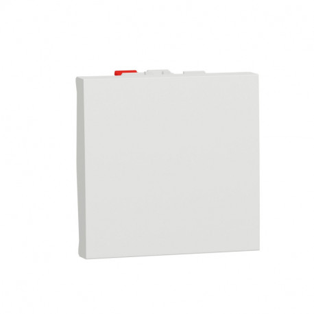Выключатель 1-кл. кнопочный Schneider-Electric Unica New (2-мод, белый) NU320618