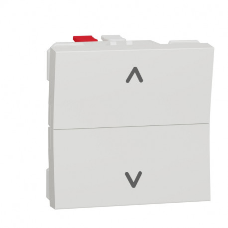 Выключатель жалюзи Schneider-Electric Unica New (2-мод, белый) NU320718
