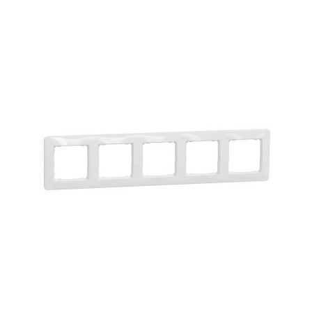 Рамка 5-постова колір Білий Sedna Design SDD311805