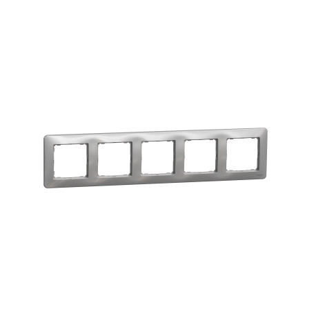 Рамка 5-постова колір Алюміній Sedna Design SDD313805