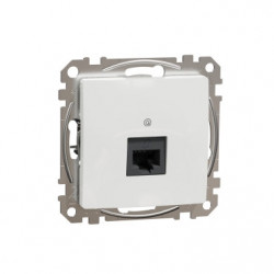 Комп''ютерна розетка RJ45 кат. 5е UTP SE Sedna Design SDD111451 білий