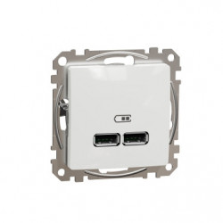 Розетка USB тип A+A 2,1A SE Sedna Design SDD111401 білий
