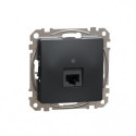 'Комп''ютерна розетка RJ45 кат. 5е UTP SE Sedna Design SDD114451 Чорний'