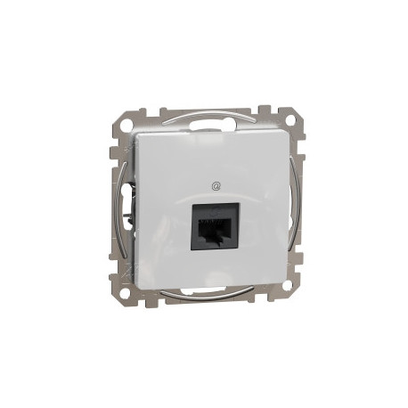 'Комп''ютерна розетка RJ45 кат. 5е UTP SE Sedna Design SDD113451 Алюміній'
