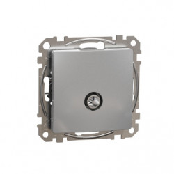 Розетка TV кінцева 4 дб SE Sedna Design SDD113471 Алюміній