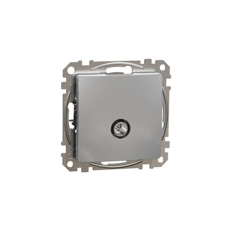 Розетка TV кінцева 4 дб SE Sedna Design SDD113471 Алюміній