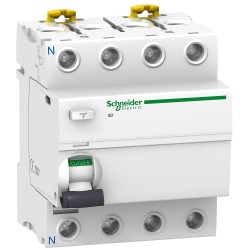 УЗО (4х63 А, 30mА, AC-63/0,03)Schnaider-Electric Acti 9 iID A9R41463