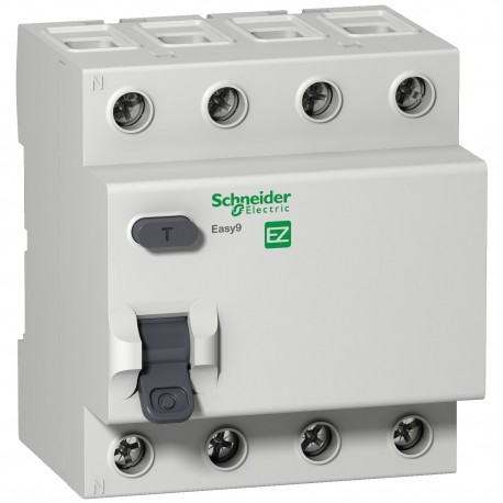 УЗО (4х63 А, 300mА, AC-63/0,3) Schneider-Electric Easy 9 EZ9R64463