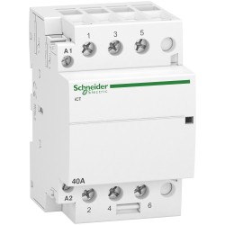 Контактор Schneider-Electric Acti 9 (3Н.О. 40А 230АС 3м)  A9C20843