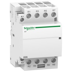 Контактор Schneider-Electric Acti 9 (4Н.З. 63А 24АС 3м)  A9C20167