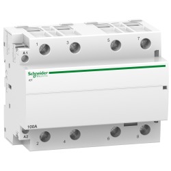 Контактор Schneider-Electric Acti 9 (4Н.О. 100А 230АС 6м)  A9C20884