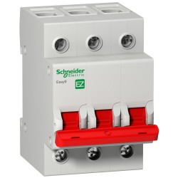 Выключатель нагрузки Schneider-Electric Easy 9 (3p 63А 400АС 3м)  EZ9S16363